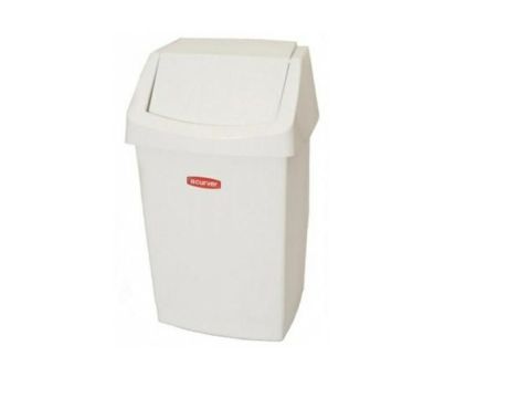 CURVER KOSZ UCHYLNY "CLICK-IT" 9L   /BIAŁY