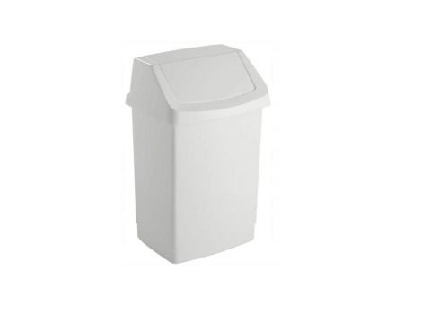 CURVER KOSZ UCHYLNY "CLICK-IT" 15L   /BIAŁY
