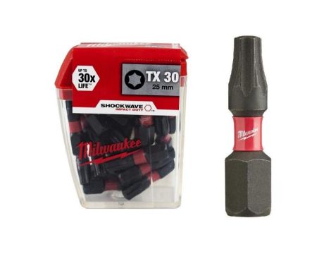 BIT, GROT, KOŃCÓWKA TORX TX30 25MM 25SZT.