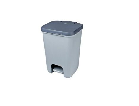 CURVER KOSZ NA ŚMIECI ESSENTIALS 40L   /SZARY/ GRAFITOWY