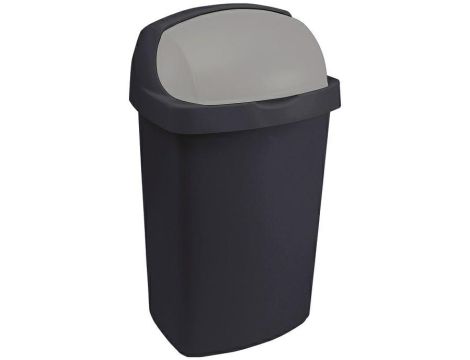 CURVER KOSZ NA ŚMIECI "ROLL TOP" 50L   /NIEBIESKI/ SREBRNY