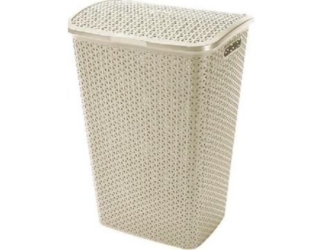 CURVER KOSZ NA BIELIZNĘ MY STYLE 55L    /KREMOWY