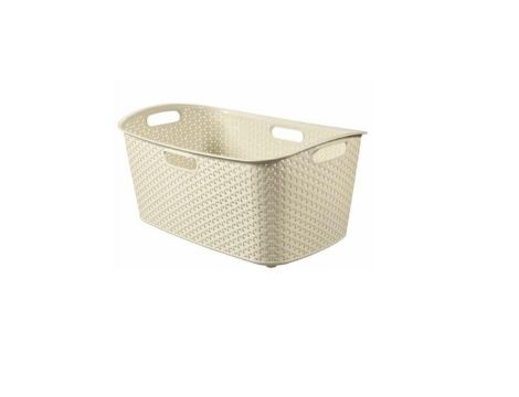 CURVER KOSZ DO MAGLA MY STYLE 47L   /KREMOWY