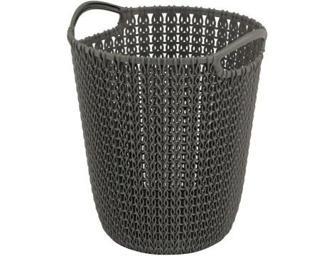CURVER KOSZ NA PAPIER KNIT 7L  /BRĄZOWOSZARY