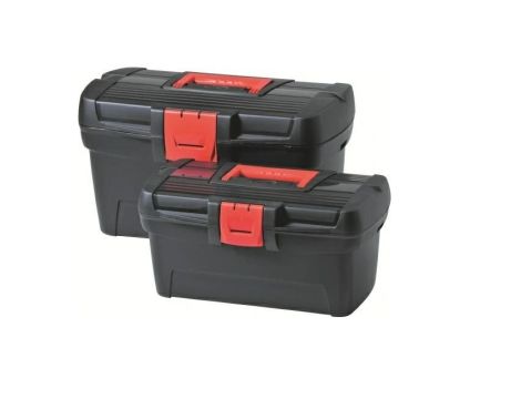 CURVER ZESTAW SKRZYNEK HEROBOX BASIC 13" + 16"    /CZARNY/ CZERWONY