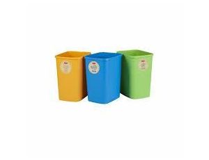 CURVER ZESTAW KOSZY 3X10L ECO FRIENDLY   /NIEBIESKI, ZIELONY, ŻÓŁTY