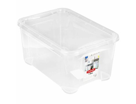 CURVER POJEMNIK Z PRZYKRYWKĄ 14L  /TRANSPARENTNY