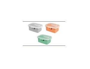 CURVER POJEMNIK NA ŻYWNOŚĆ PROSTOKĄTNY LUNCH KIT 1,2L /MIX MIĘTOWY/ JASNOSZARY/ BRZOSKWINIOWY
