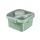 CURVER POJEMNIK NA ŻYWNOŚĆ KWADRATOWY LUNCH KIT 1,1L  /ZIELONY