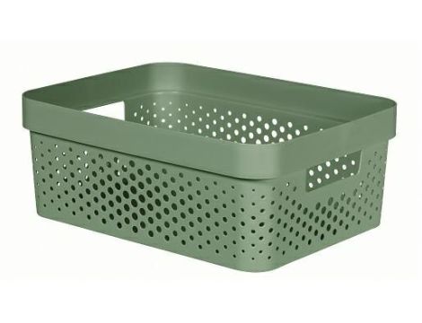 CURVER POJEMNIK INFINITY 11L AŻUROWY   /ZIELONY