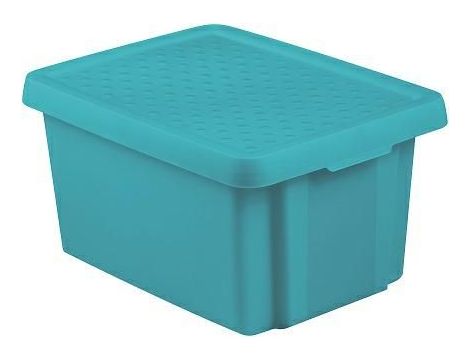 CURVER POJEMNIK ESSENTIALS 26L Z PRZYKRYWKĄ   /NIEBIESKI