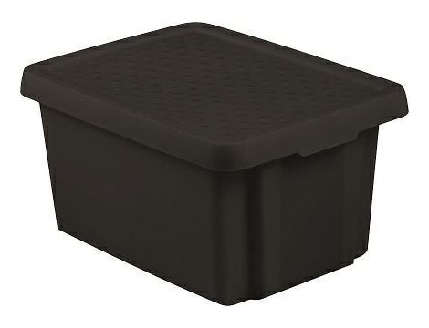 CURVER POJEMNIK ESSENTIALS 16L Z PRZYKRYWKĄ   /CZARNY