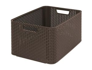 CURVER KOSZYK L 30L /CIEMNY BRĄZ