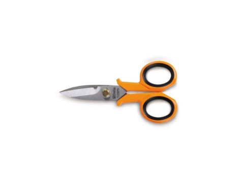 Nożyczki dla elektryków o. proste+m.ząbki