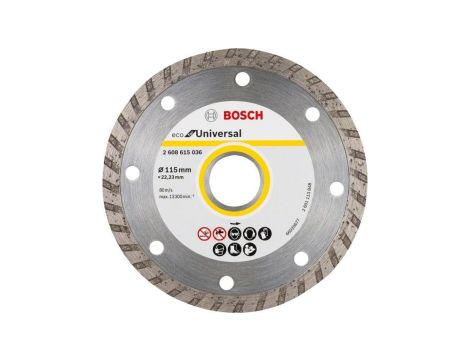 Tarcza diamentowa budowlana eco turbo 115mm