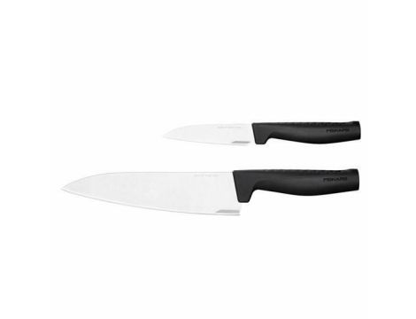FISKARS ZESTAW 2 NOŻY HARD EDGE DO OBIERANIA I SZEFA KUCHNI