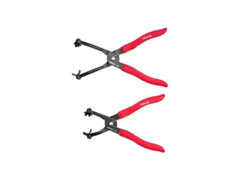 SZCZYPCE DO OPASEK I PRZEWODÓW GUM 2SZT