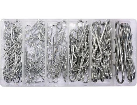 ZESTAW ZAWLECZEK SPRĘŻYSTCH MIX 150SZT