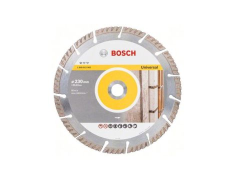 Tarcza diamentowa budowlana s4u 230mm