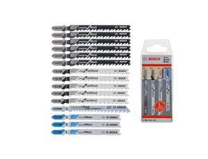 KOMPLET BRZESZCZOTÓW T DO DREWNA I METALU 15 SZT.