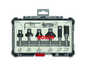 Zestaw frezów 6 szt. trimiedging uchwyt 8mm