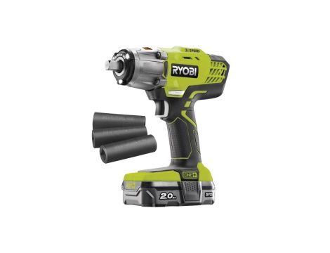 Akumulatorowy klucz udarowy r18iw3-120s 18v 1*2.0ah one+