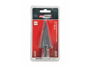 AW WIERTŁO STOPNIOWE SPIRALNE/ 4-32mm/ AICrN/ CZARNE