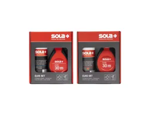 SOLA SZNUREK TRASERSKI 30m CLKS SET B + KREDA NIEBIESKA