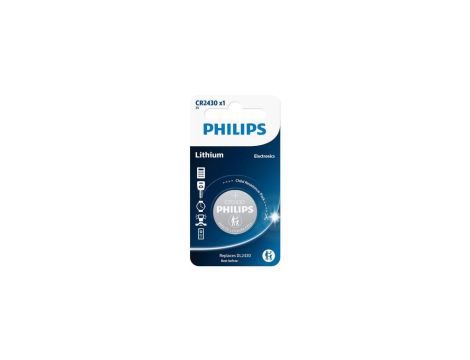 Bateria 2430 guzikowa 3V Philips DL CR2430