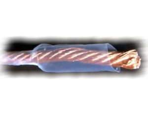 Koszulka termokurczliwa wysokotemperaturowa teflonowa (max. 260 st.C) przezroczysta 4.0/1.0mm (dł. 1m)
