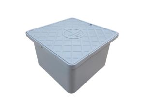 Skrzynka uziomowa głęboka 170x170x100 mm(szara)