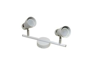 Lampa spotlight Dez 2xGU10 biała
