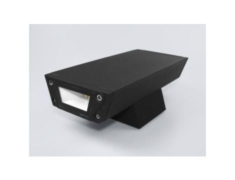 Oprawa elewacyjna LED Scytta 6W WW czarna IP54