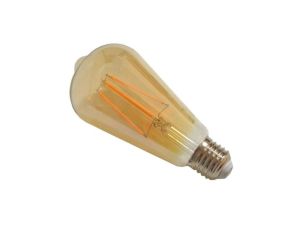 Żarówka LED Filament ST64 E27 9W 2200K gold