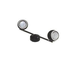 Lampa spotlight Kynis 2xGU10 czarna