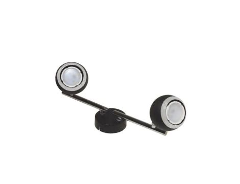 Lampa spotlight Kynis 2xGU10 czarna
