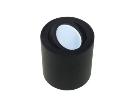 Oprawa sufitowa Febe Black ruchoma okrągła alumini