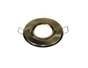 Oprawa sufitowa Dibin stal niklowana