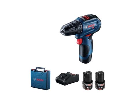 Wiertarko-wkrętarka akumulatorowa gsr 12v-30 2*2.0ah