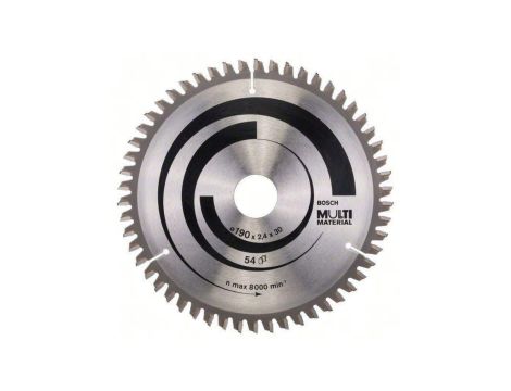 Piła tarczowa-h multi 190*2,4*30z*54