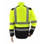 AWTOOLS BLUZA POLAROWA T3/ ODBLASKOWA ŻÓŁTA/ XL - 4