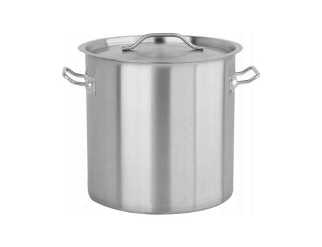 GARNEK WYSOKI Z POKRYWKĄ ZE STALI NIERDZEWNEJ 36X36 36L