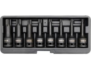 ZESTAW TRZPIENIOWYCH KLUCZY UDAROWYCH TORX 8CZ.