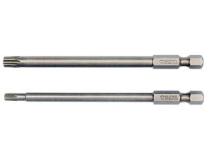 BIT, GROT DŁUGI TORX SECUR 2 SZT.T20*100MM T30*100MM