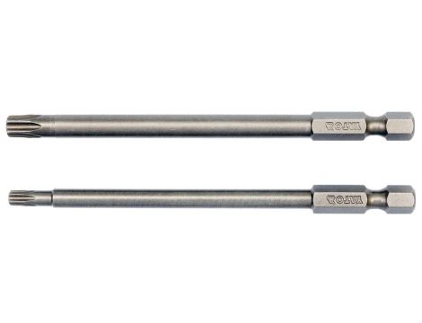 BIT, GROT DŁUGI TORX SECUR 2 SZT.T20*100MM T30*100MM