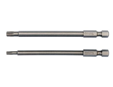 BIT, GROT DŁUGI TORX SECUR 2 SZT.T15*100MM T27*100MM