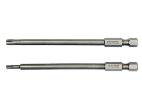 BIT, GROT DŁUGI TORX SECUR 2 SZT.T10*100 T25*100