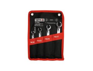 ZESTAW KLUCZY PŁASKICH PÓŁOTWARTYCH 4 SZTUKI