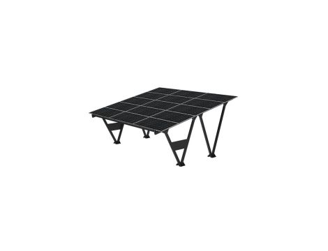 Carport dwustanowiskowy z piętnastoma modułami Jinko 555 (W-02-00-JKM555N-72HL4-BDV)