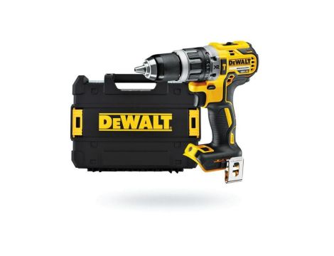 Akumulatorowa wiertarko-wkrętarka z udarem xr 18v 0*ah tstak